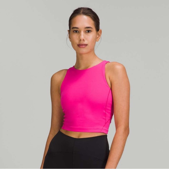 Lululemon SONIC PINK Align High Neck Tank - Picture 4 of 5